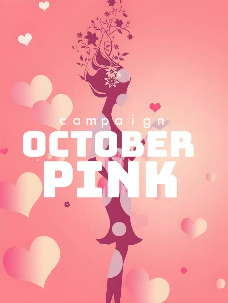 Post For Pink October Campaign invitation