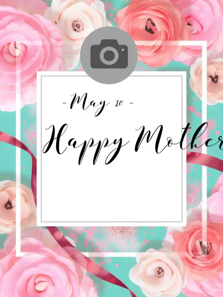 Mother's Day Post With Card Photo invitation