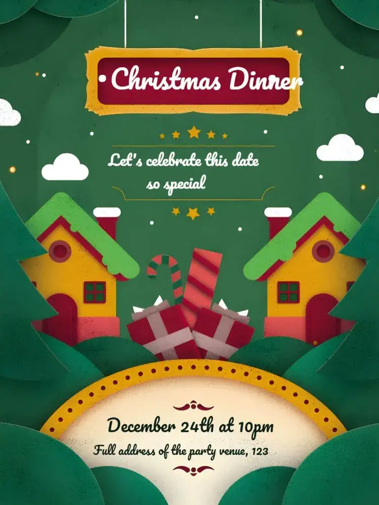 Christmas Party invitation