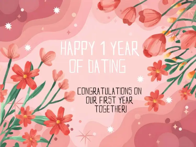 Invitation Valentine's Photo Celebration Card – Commemorative Dates theme romantic, floral, modern, colorful, minimalist