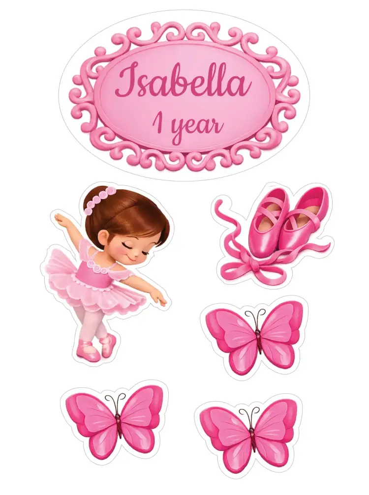 Ballerina invitation