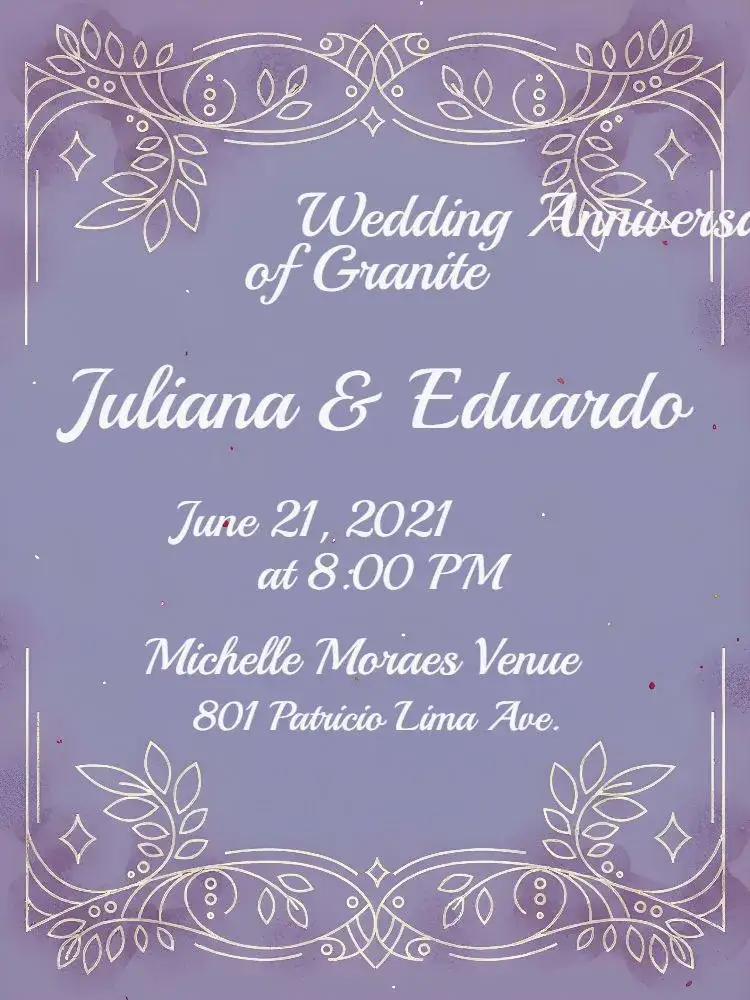 Invitation Opal Wedding Anniversary – Bridal Shower theme elegant, simple, modern, minimalist, soft colors