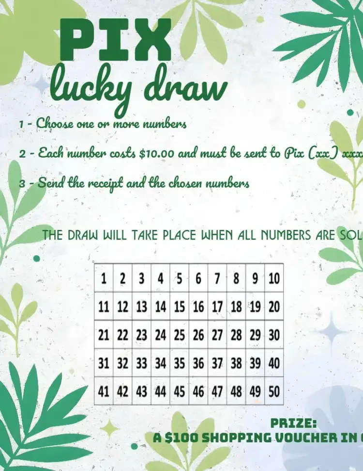 Invitation Raffle Pix Of Luck Green Clover – Tickets theme green, white, modern, elegant, luck, minimalist