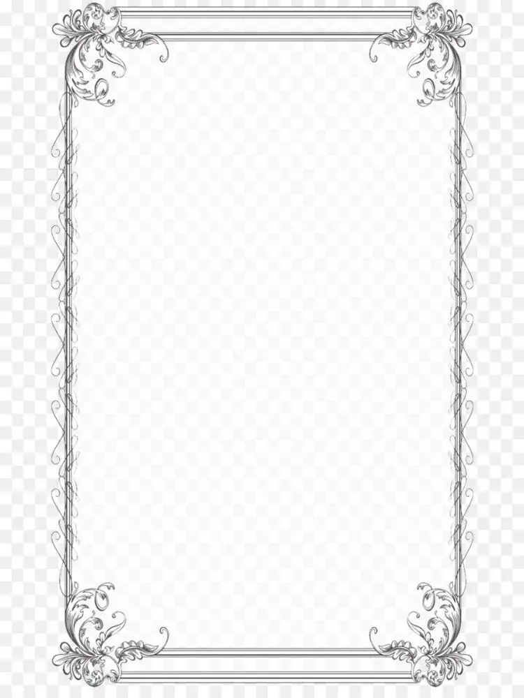Invitation Wedding Frame Worked Outline Vows – Wedding theme elegant, romantic, classic, modern, elaborate, minimalist