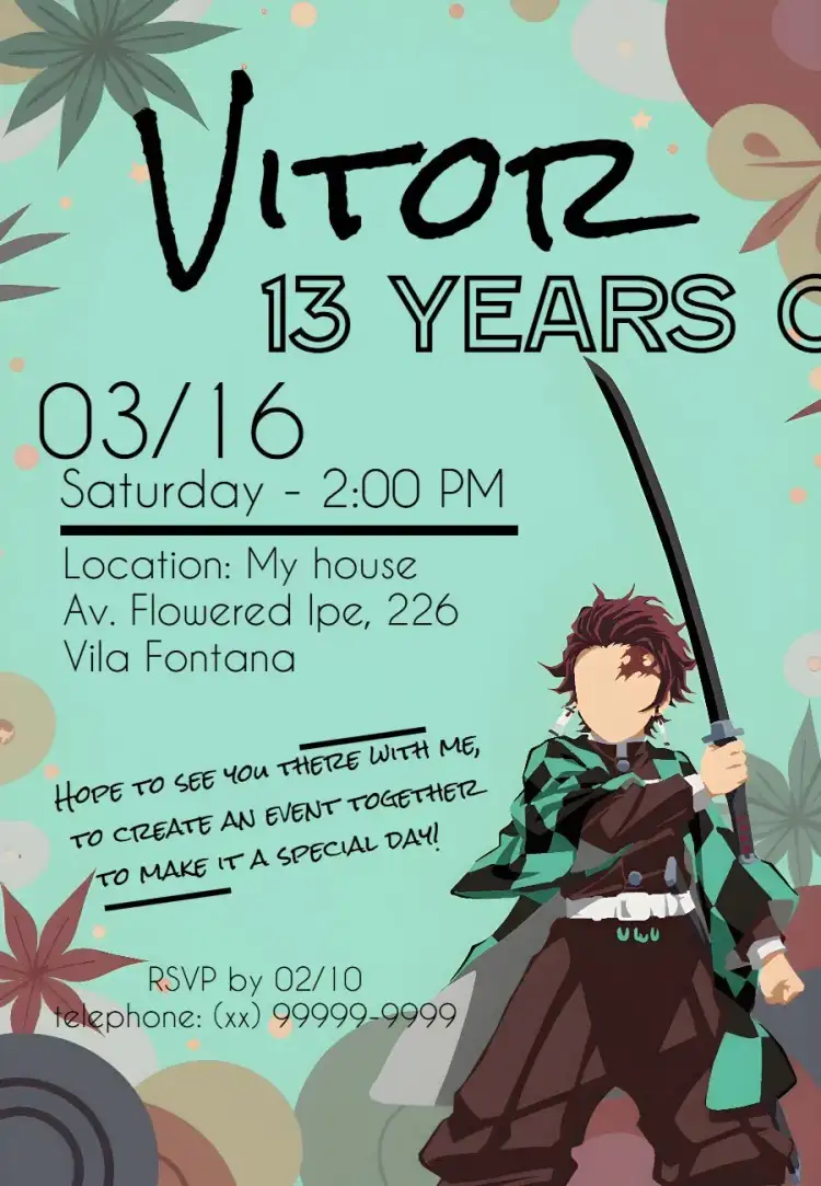 Demon Slayer Anime Kimetsu No Yaiba Naruto