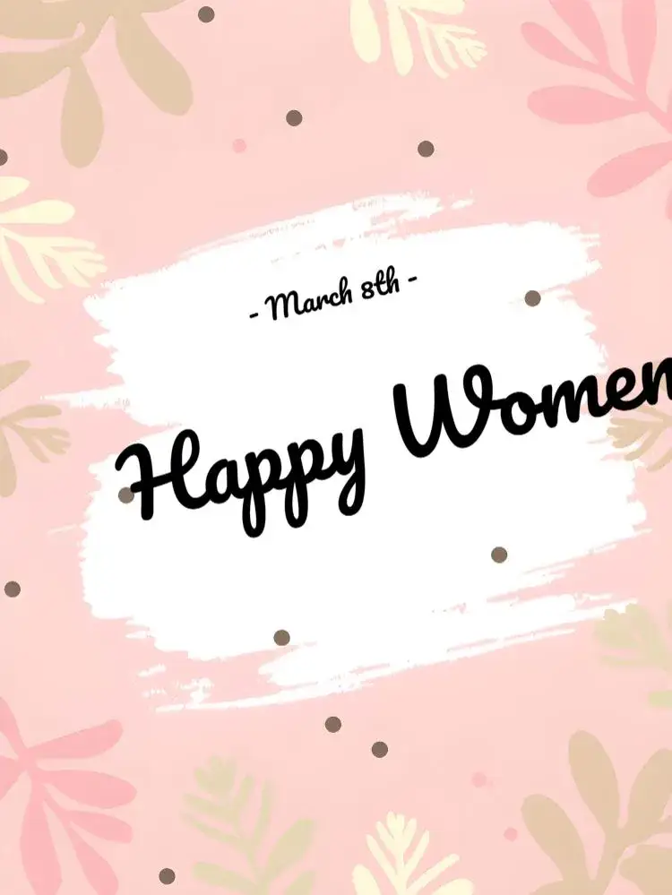 Invitation Post International Women's Day Flower – Most searched for theme floral, romantic, modern, colorful, delicate, feminine