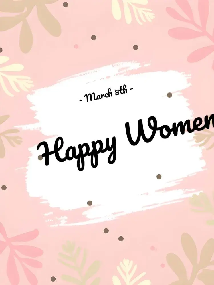 Post International Women's Day Flower invitation