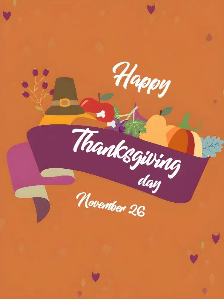 Post Thanksgiving Happiness invitation