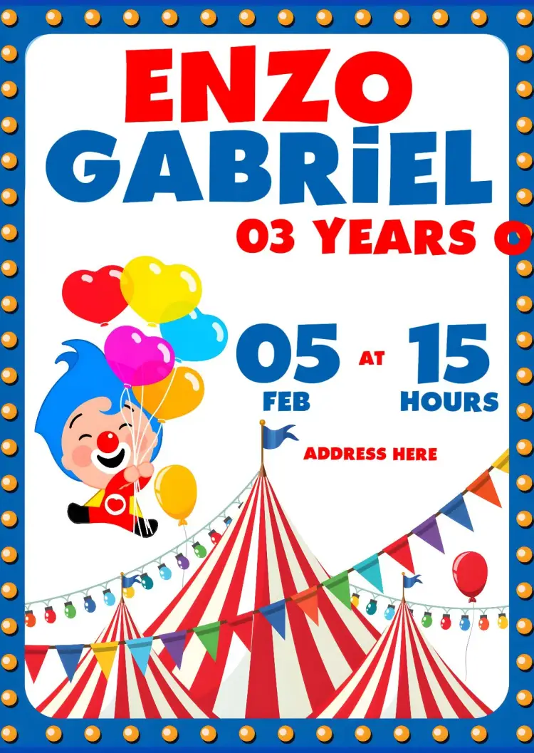 A Heart Hero Celebrate invitation