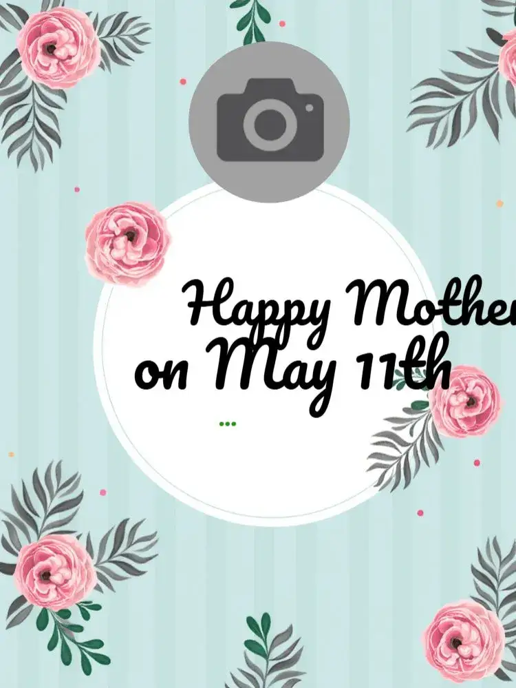 Invitation Mother's Day Post With Gift Photo – Commemorative Dates theme pink, heart-shaped, minimalist, floral, modern, romantic