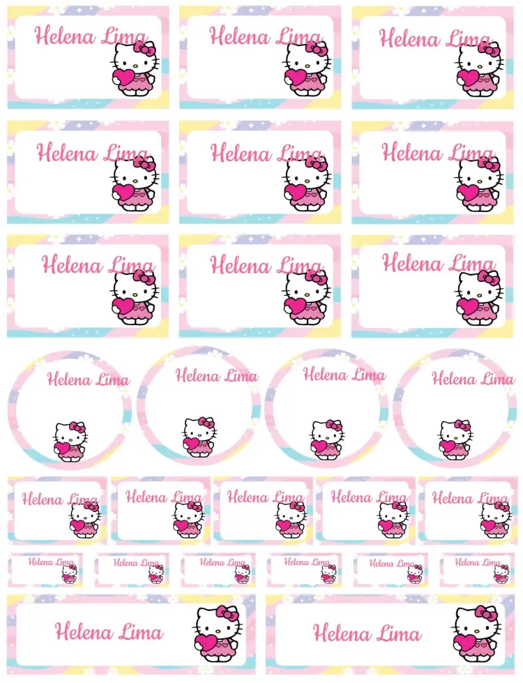 Hello Kitty invitation