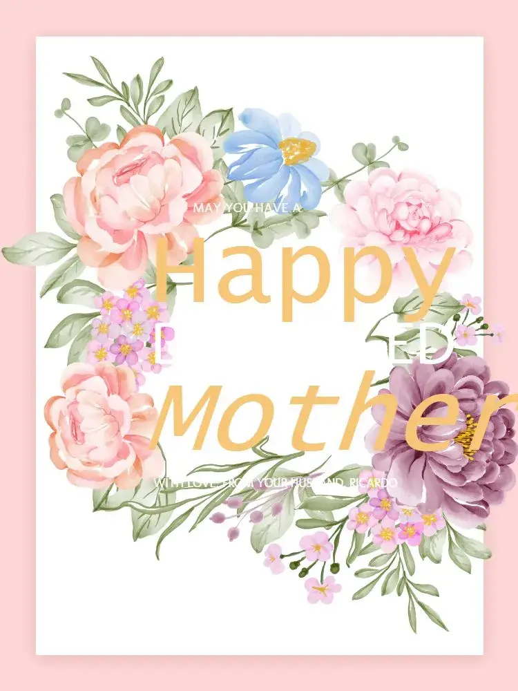 How to Make Creative Mother's Day Card Clear Elegant invitation
