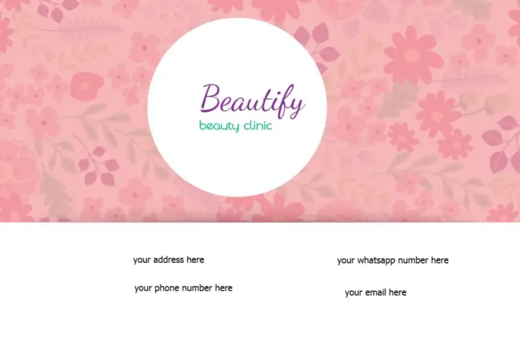 Back Business Card Clinic Sobranc invitation