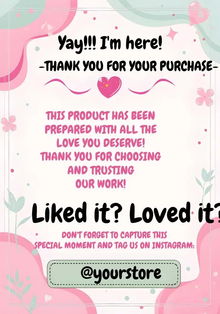 Thank You Card for Store Customer invitation