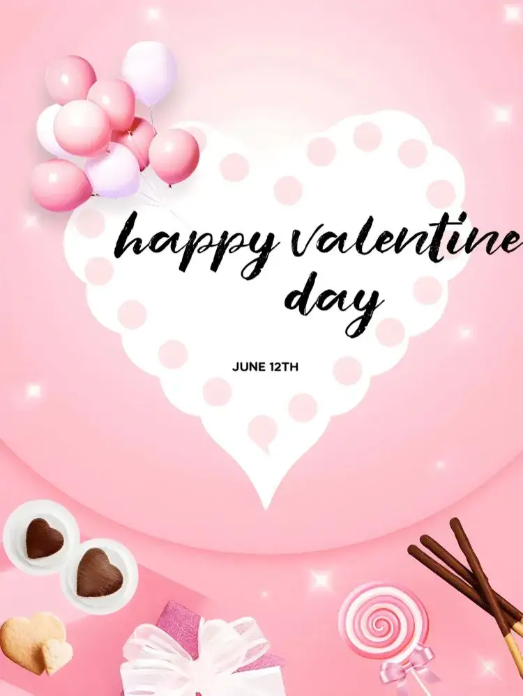 Invitation Post Valentine's Day 12 – Most searched for theme red, romantic, modern, minimalist, heart illustrations