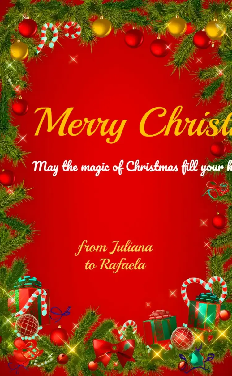 Fraternity Christmas Card invitation