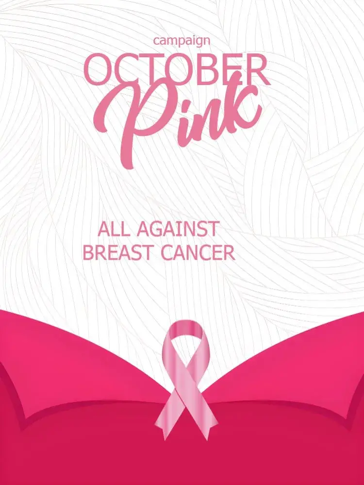 Post For Pink October Campaign invitation