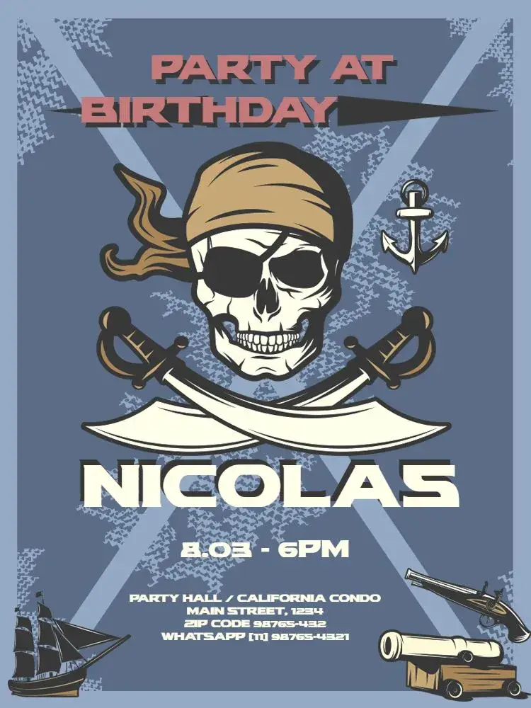 From Blue Pirate Meeting invitation
