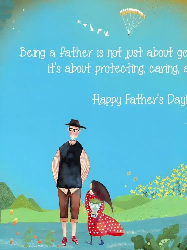 Father's Day Tribute Post invitation