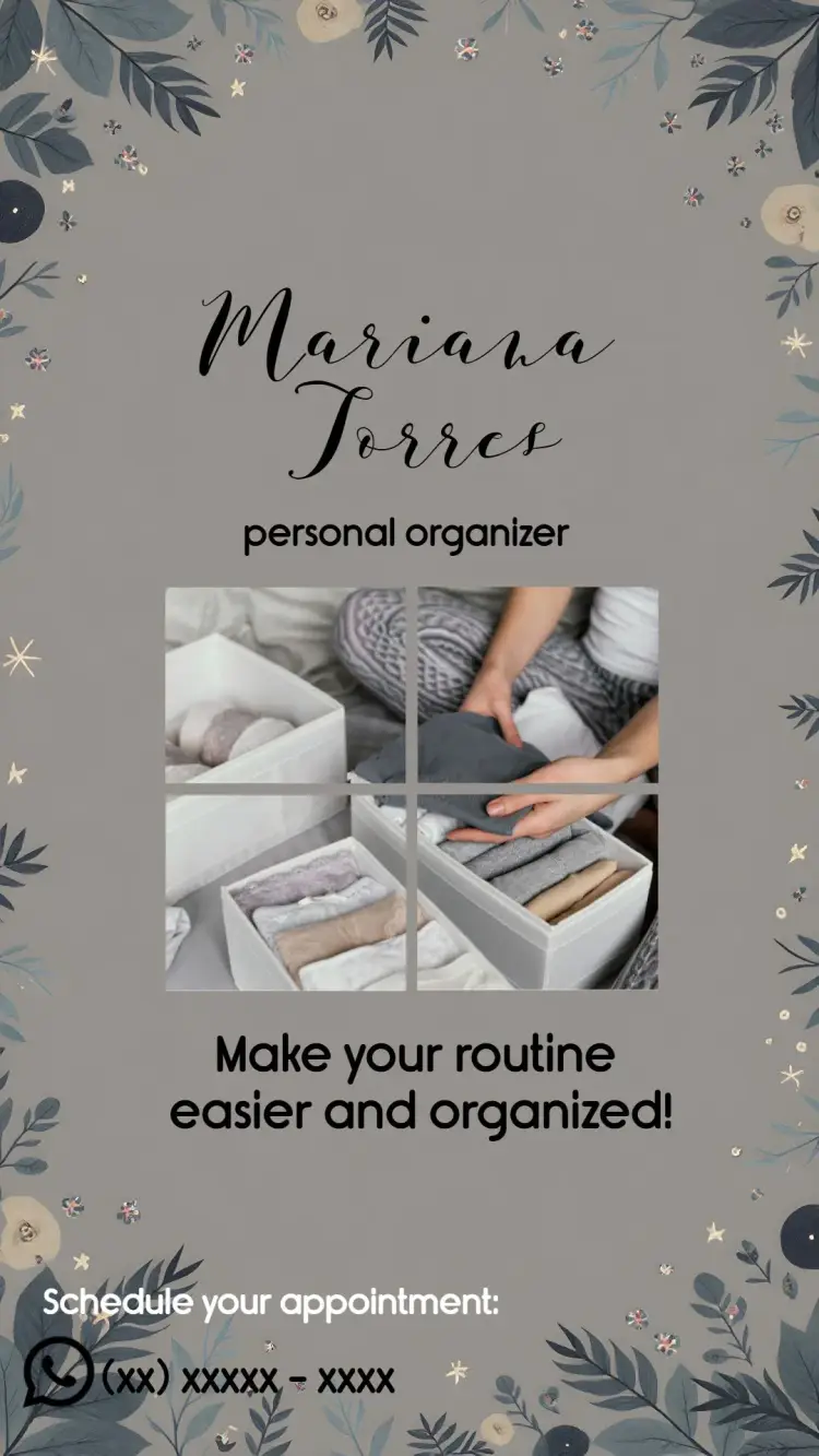 Business Card Personal Organizer Organization invitation