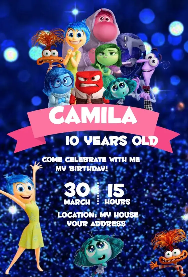 Invite Fun Mind 3 editable and customizable