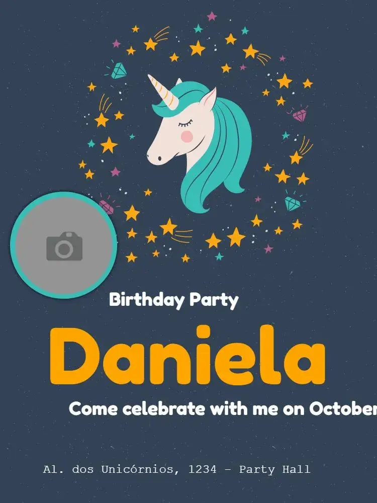 Invite Whatsapp editable and customizable