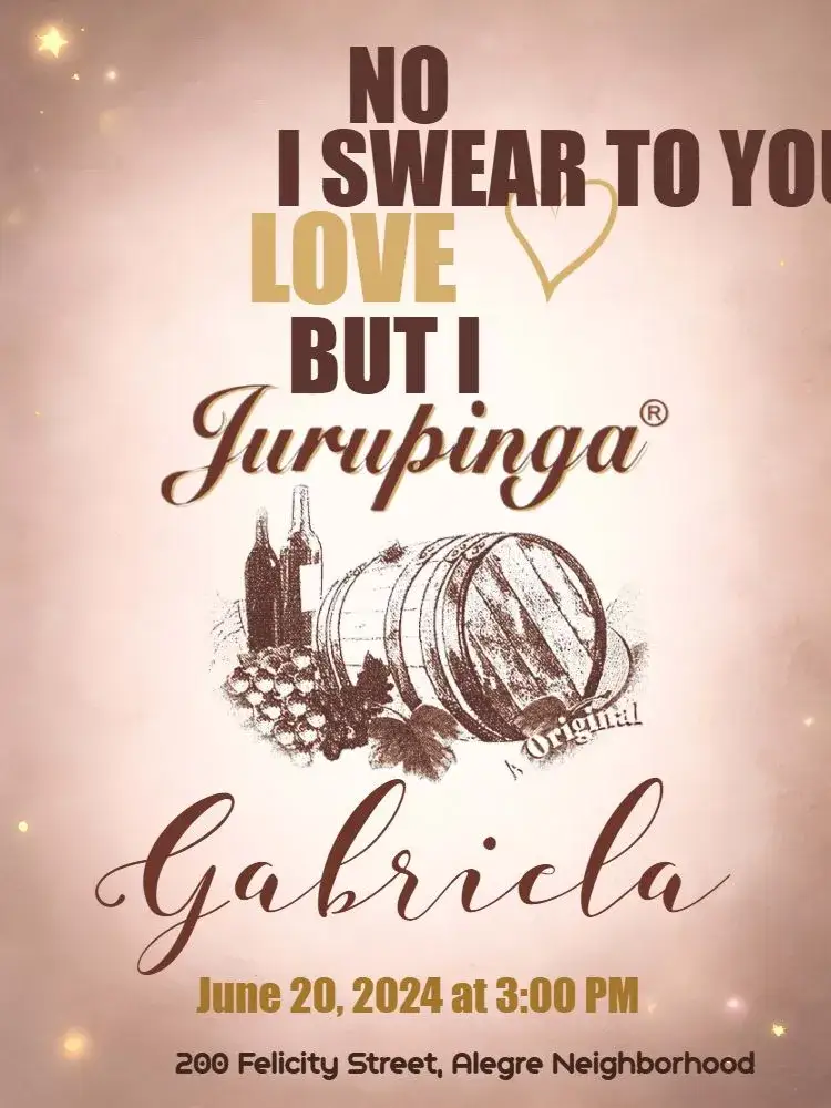 Invitation Jurupinga Pub – Birthday theme vibrant, casual, tropical, rustic, colorful