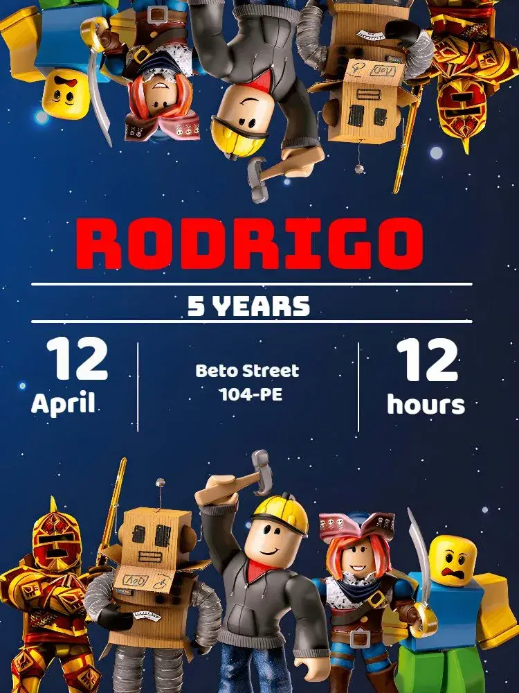Roblox invitation