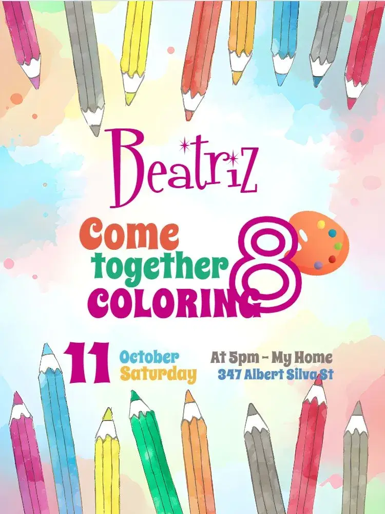 Painting The 7 Edit invitation