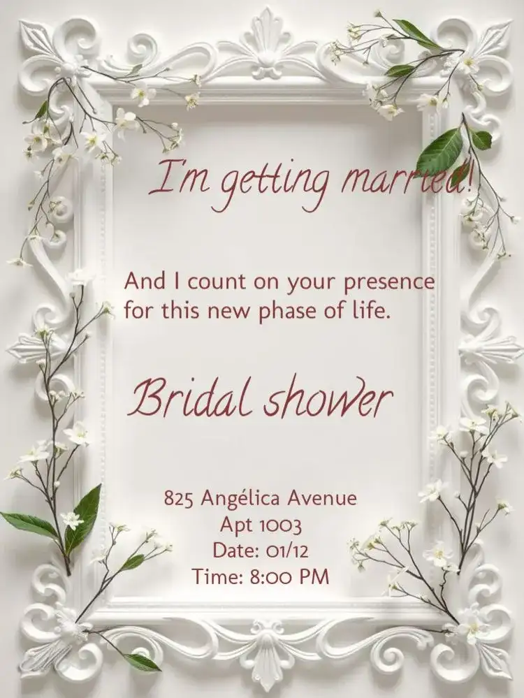 Sculpture Bridal Shower Edit Delicate