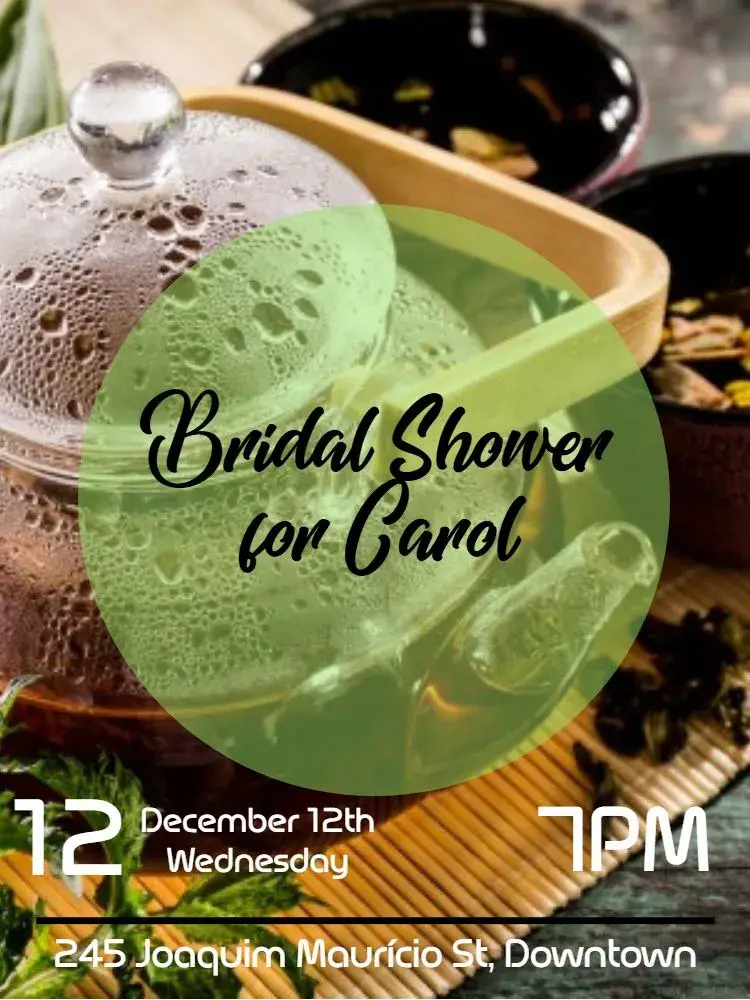 Digital Bridal Shower invitation