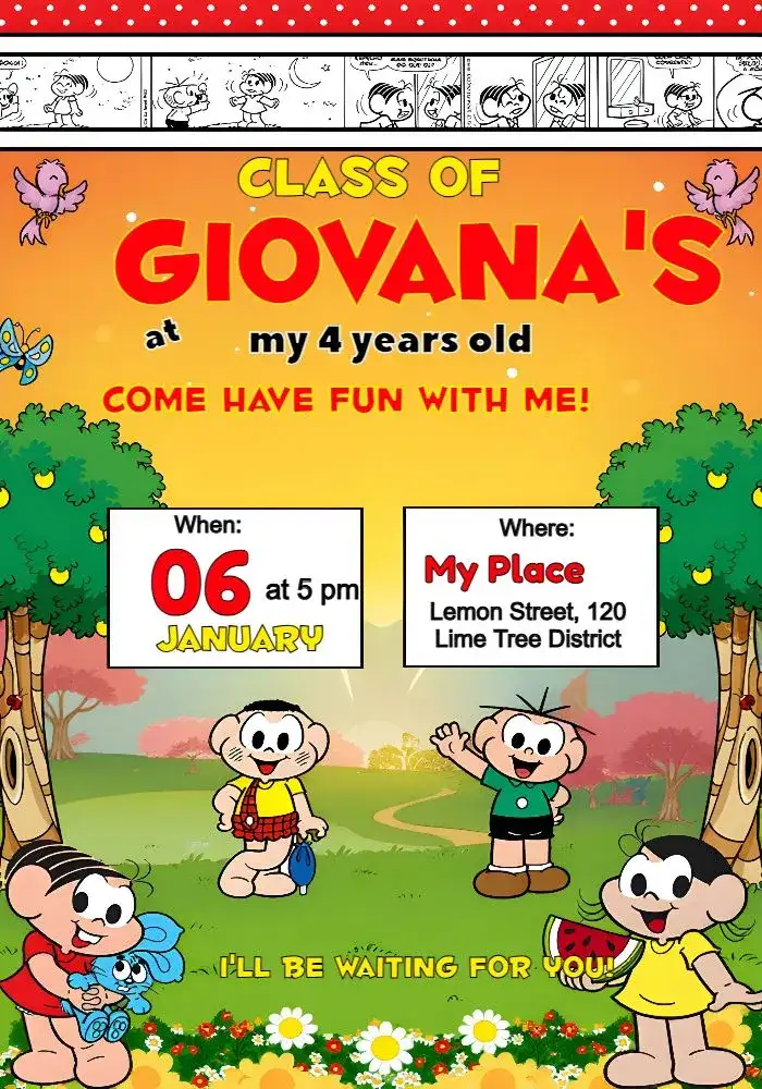 Turma Da Mônica Kids