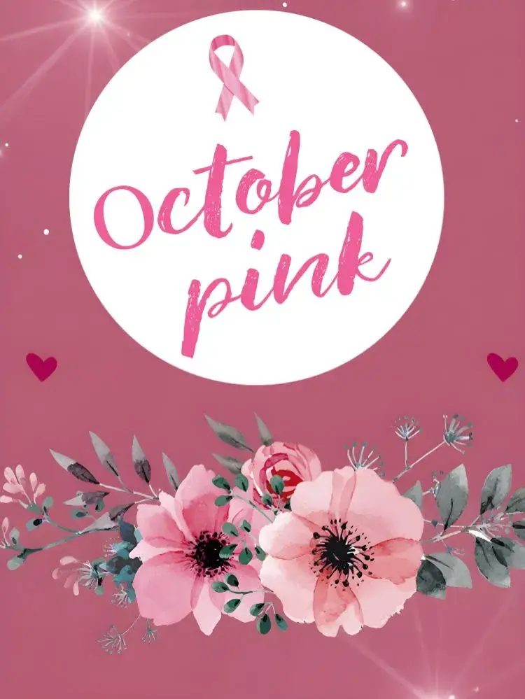 Post For Breast Cancer Self-Exam October invitation