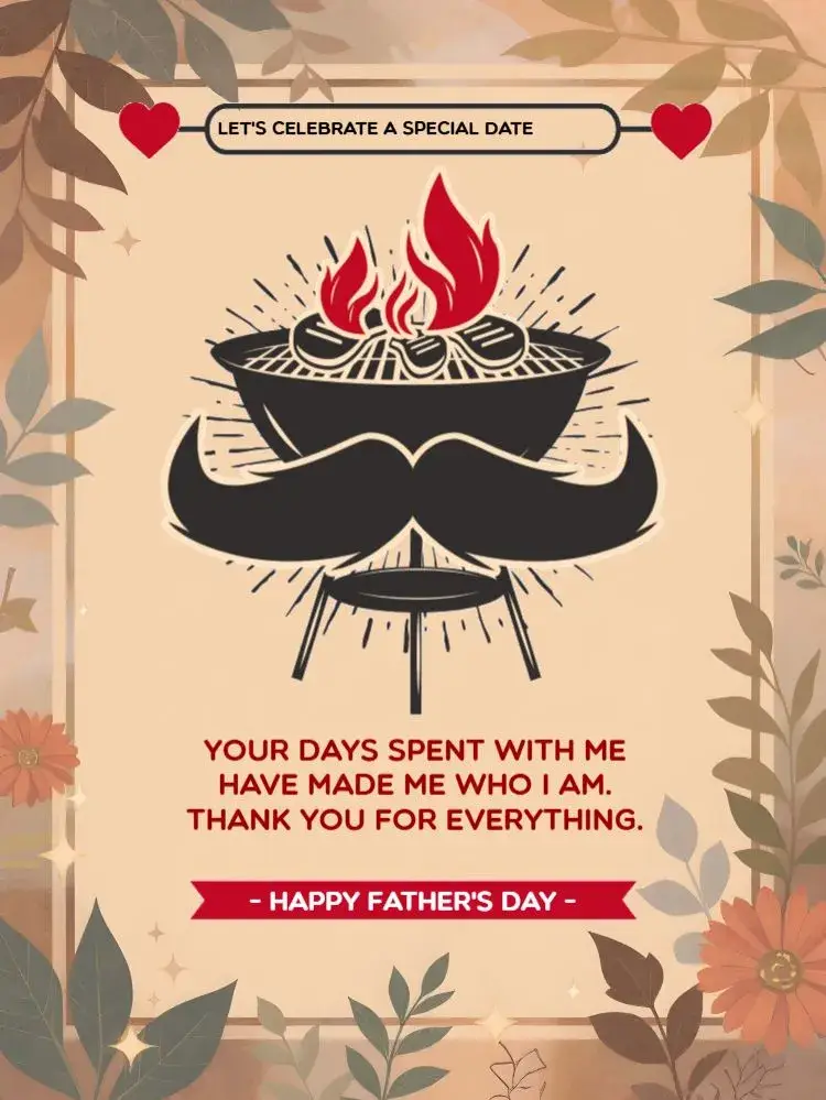 Father's Day Hero Post invitation