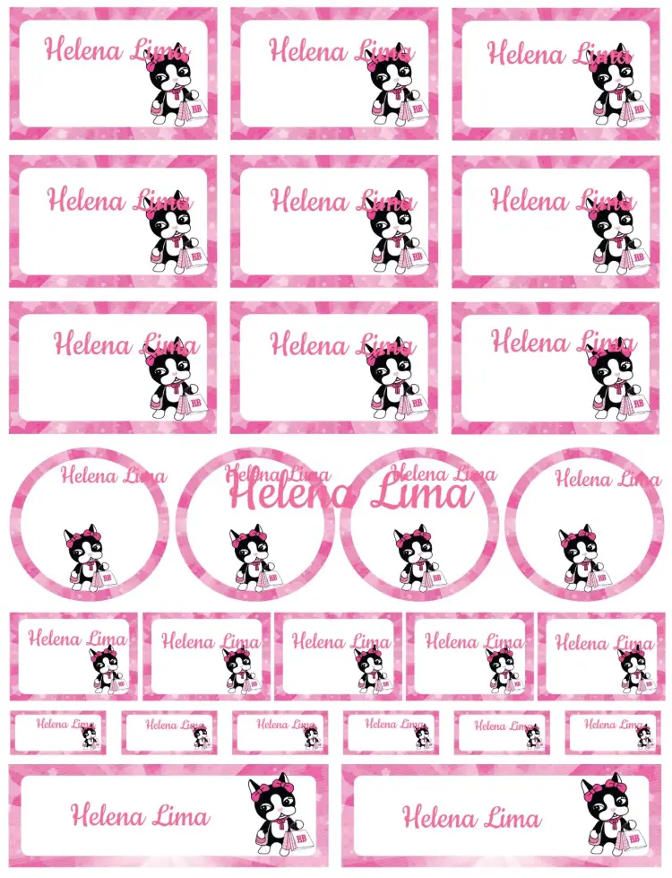 Rebecca Bonbon Kitten invitation