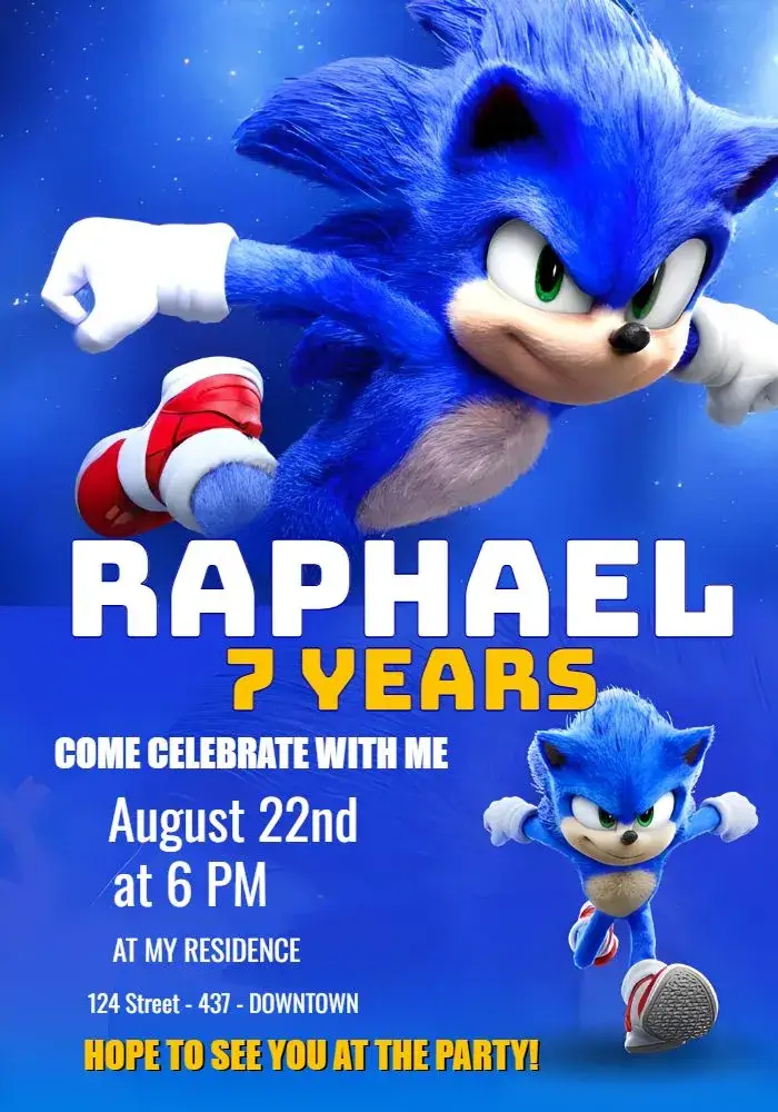 Sonic Coins invitation