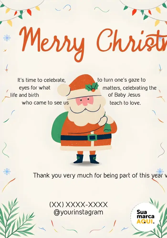 Invitation Red Christmas Thank You Card – Commemorative Dates theme red, festive, modern, elegant, minimalist, seasonal