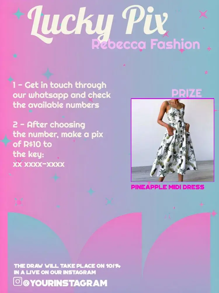 Invitation Prize-Winning Pix Clothing Store Photo Collage – Kids' Birthday Party theme pink, cyan, modern, fun, childlike, colorful