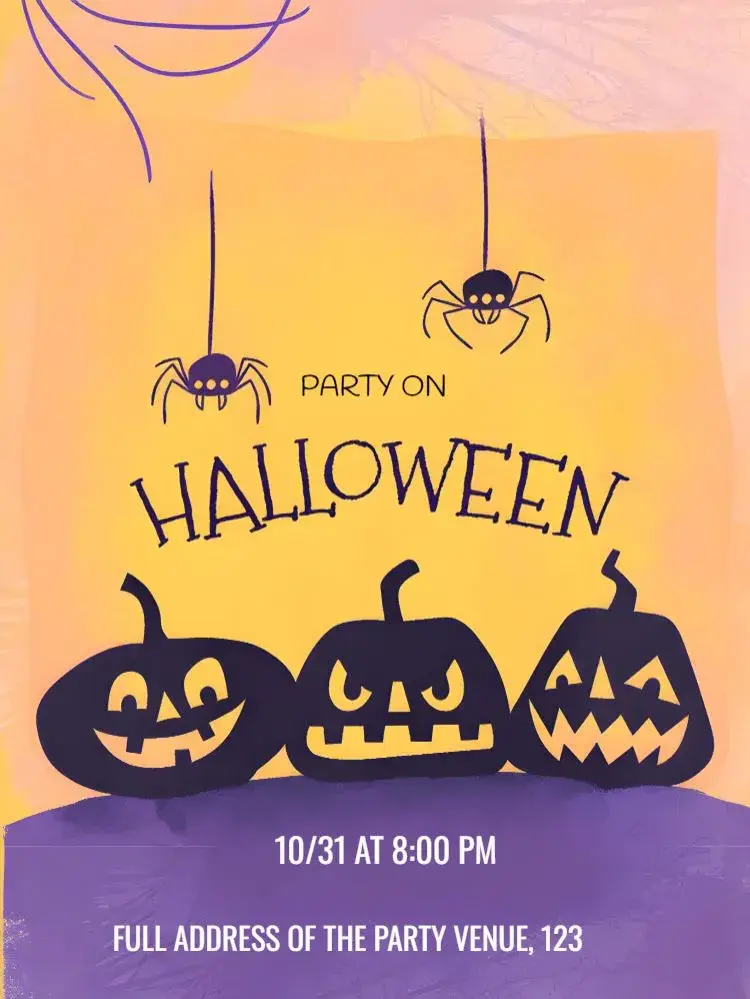 Halloween Party invitation