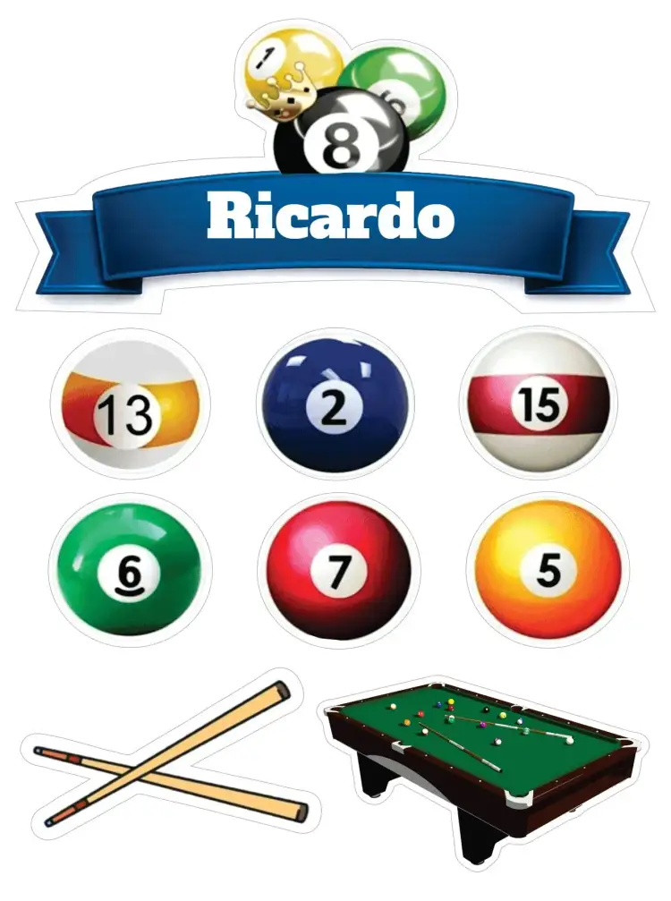 Invitation Pool – Cake topper theme vibrant, fun-filled, games, colorful, modern, themed