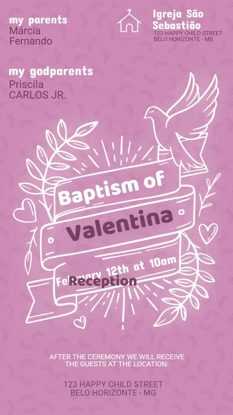 Baptism Invitation