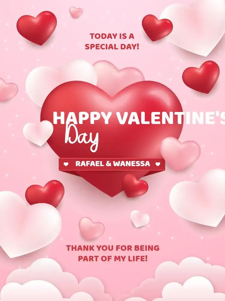 Valentine's Day Couple Card