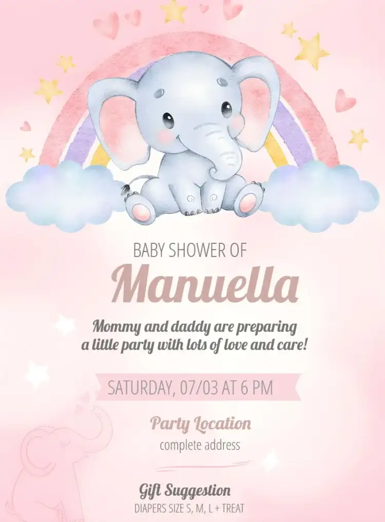 Elephant Baby Shower