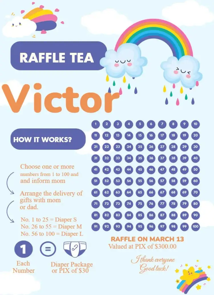 Invitation Rain of Love Rainbow – Raffle Tea theme colorful, nature-themed, animals, rainbow-colored, fun-filled, modern