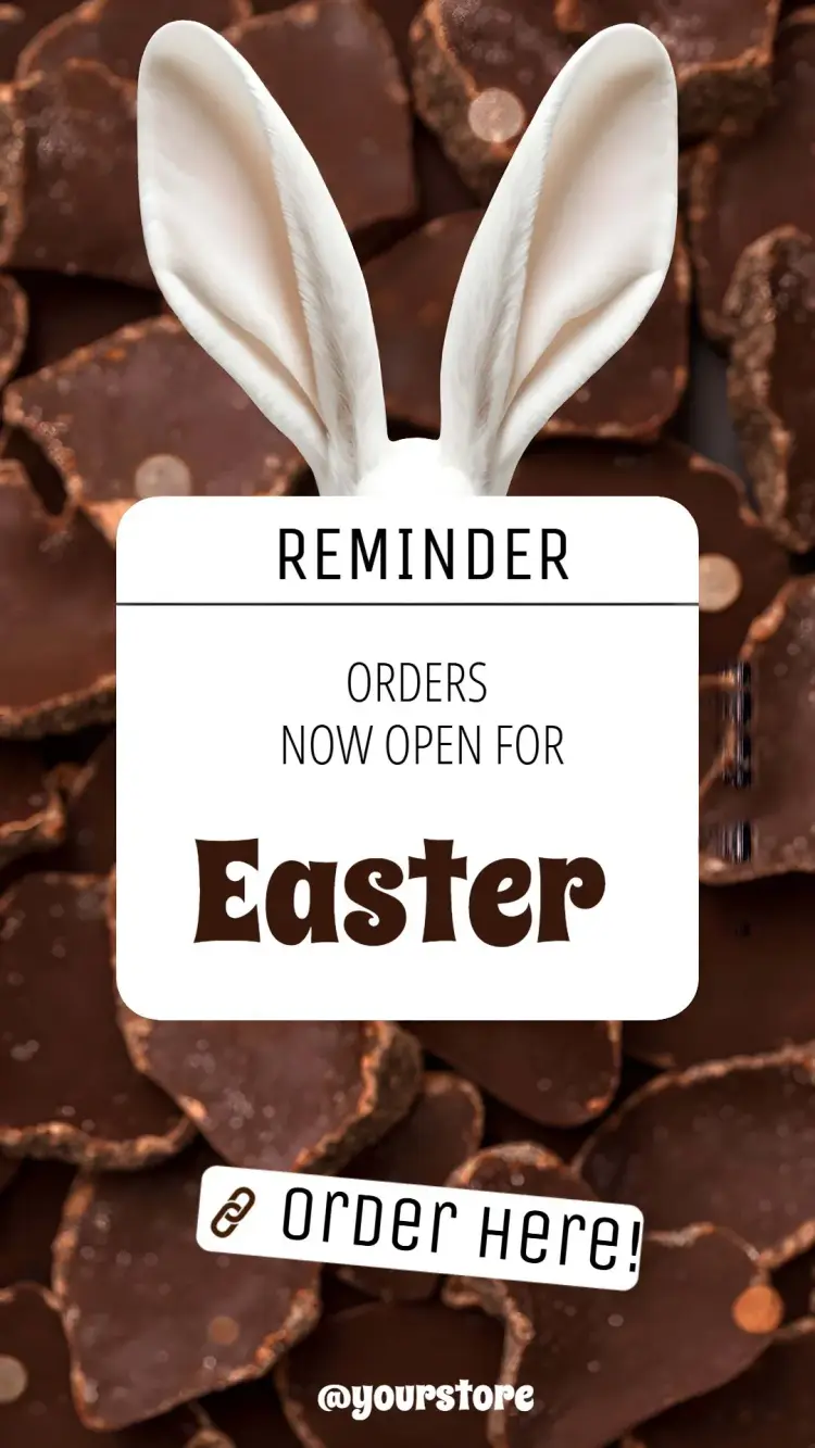 Easter Orders Sale invitation