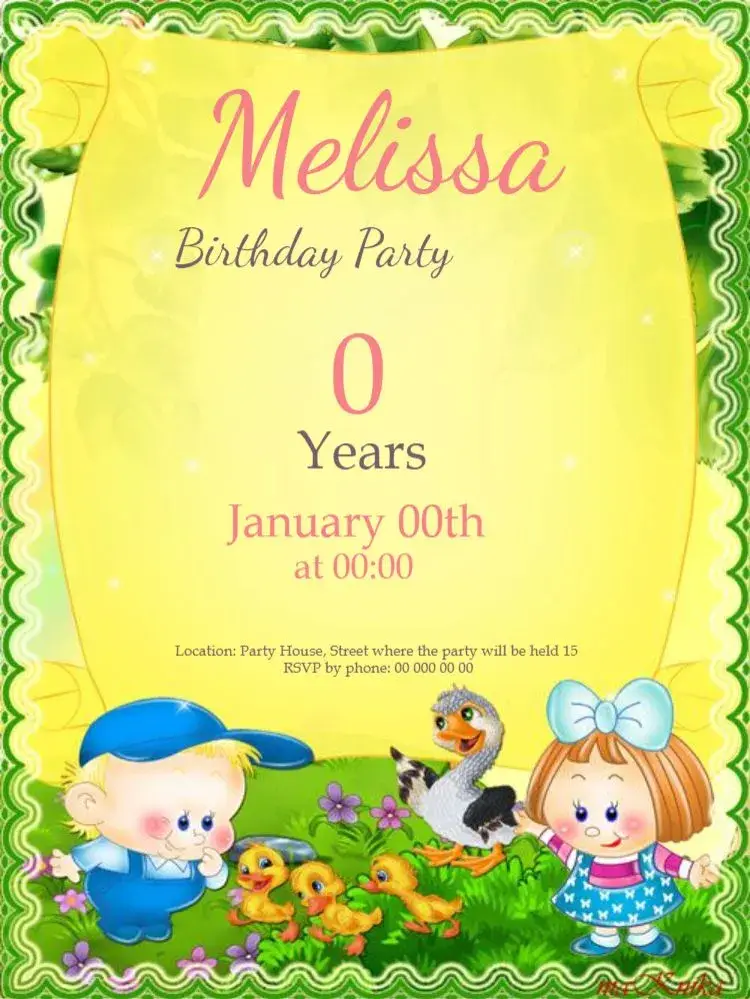 Princess To Edit Girl invitation
