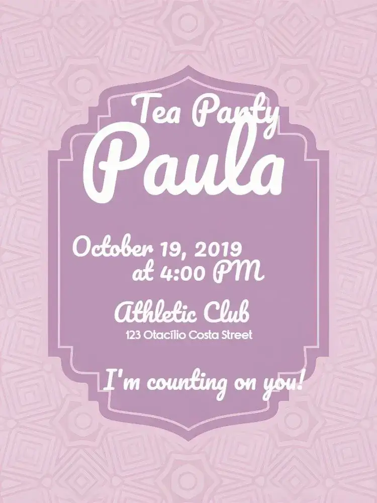 Invitation Delicate Bridal Shower – Bridal Shower theme delicate, romantic, floral, vintage, minimalist, modern