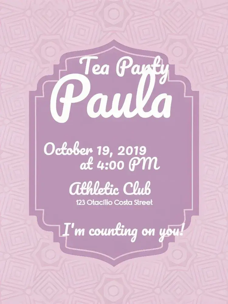 Delicate Bridal Shower invitation
