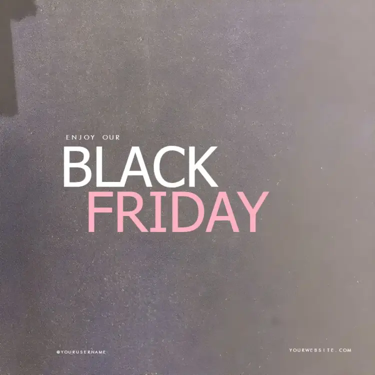 Invitation Post Black Friday Balloon – Most searched for theme modern, fun, colorful, minimalist, themed