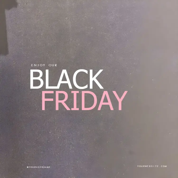 Post Black Friday Balloon invitation